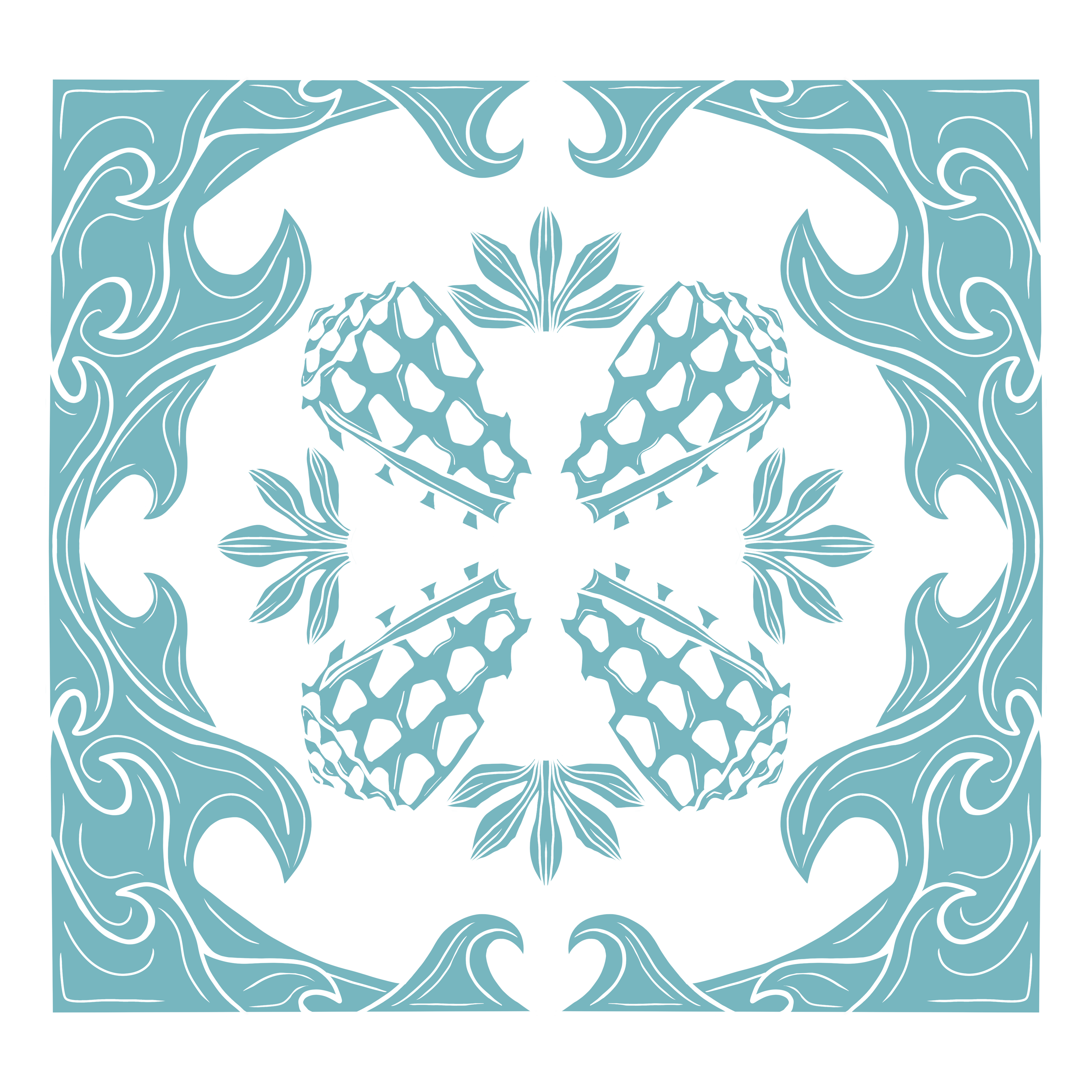 Makai Quilt Decal
